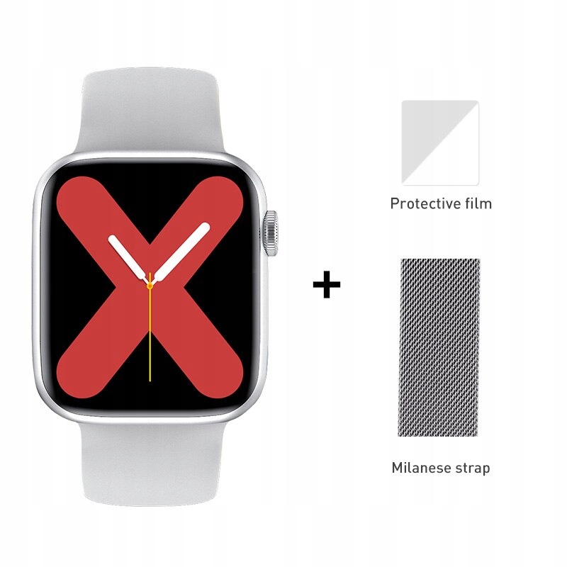 Unisex hodinky - Smartwatch Watch-Srebrny a