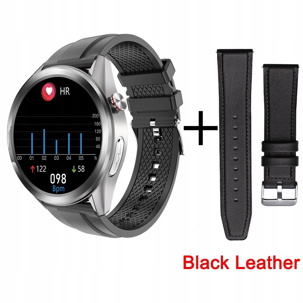 Unisex hodinky - Smartwatch Watch-Black a Black L