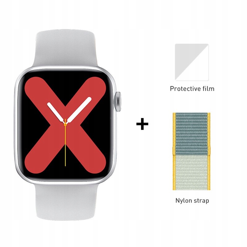 Unisex hodinky - Smartwatch Watch-Srebrry D