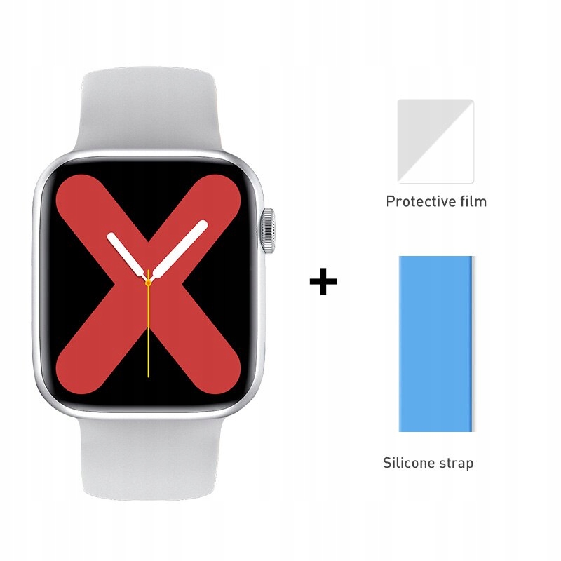 Unisex hodinky - Smartwatch Watch-Srebrry E