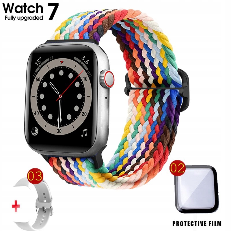 Unisex hodinky - Viacfarebná farba Smartwatch Watch-Silver