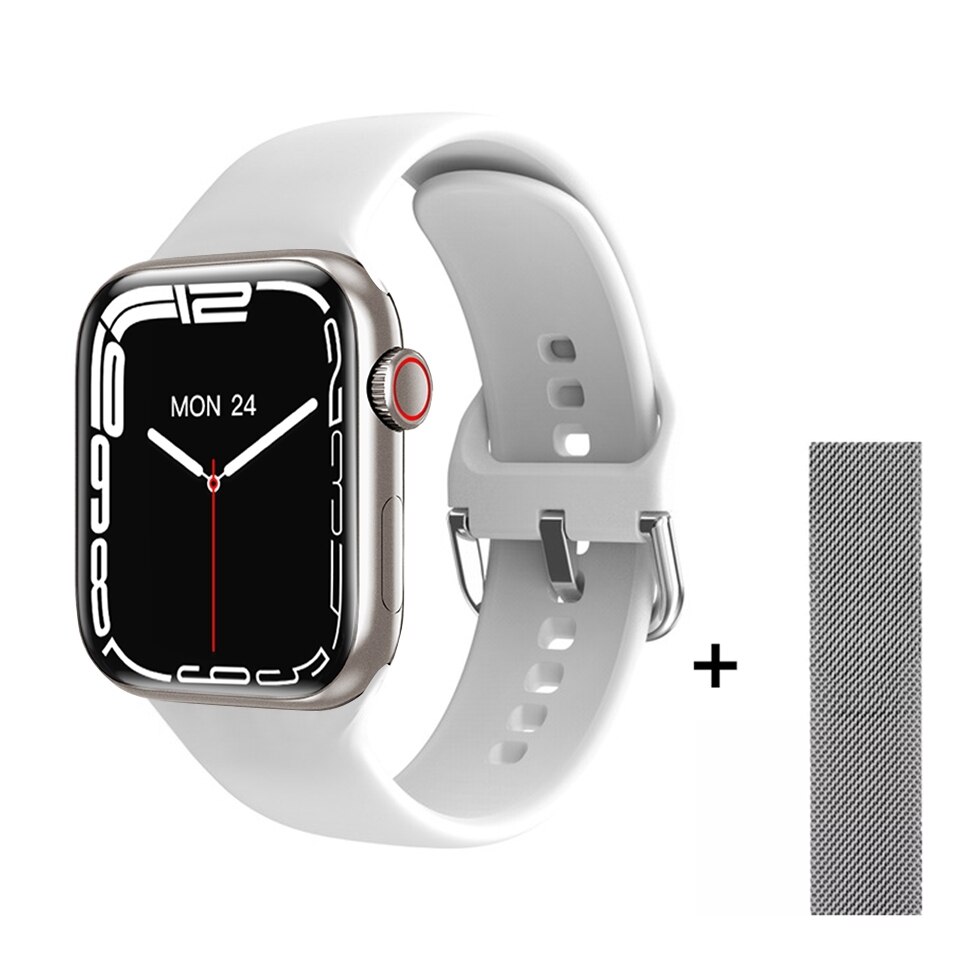 Unisex hodinky - Smartwatch Watch-Silver Metal