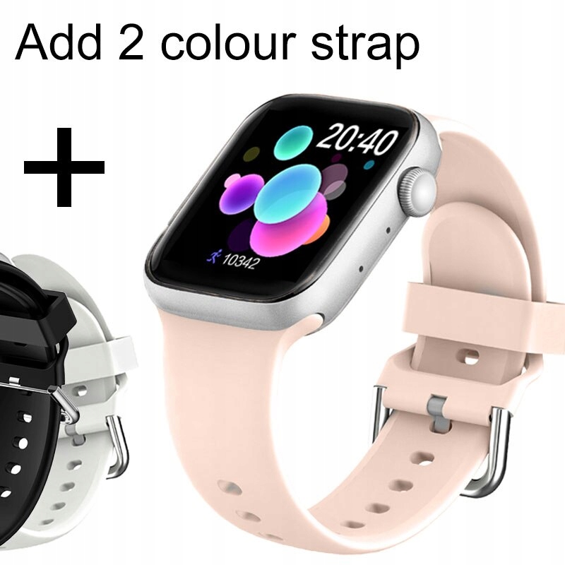Unisex hodinky - Smartwatch Watch-ružové pridanie 2
