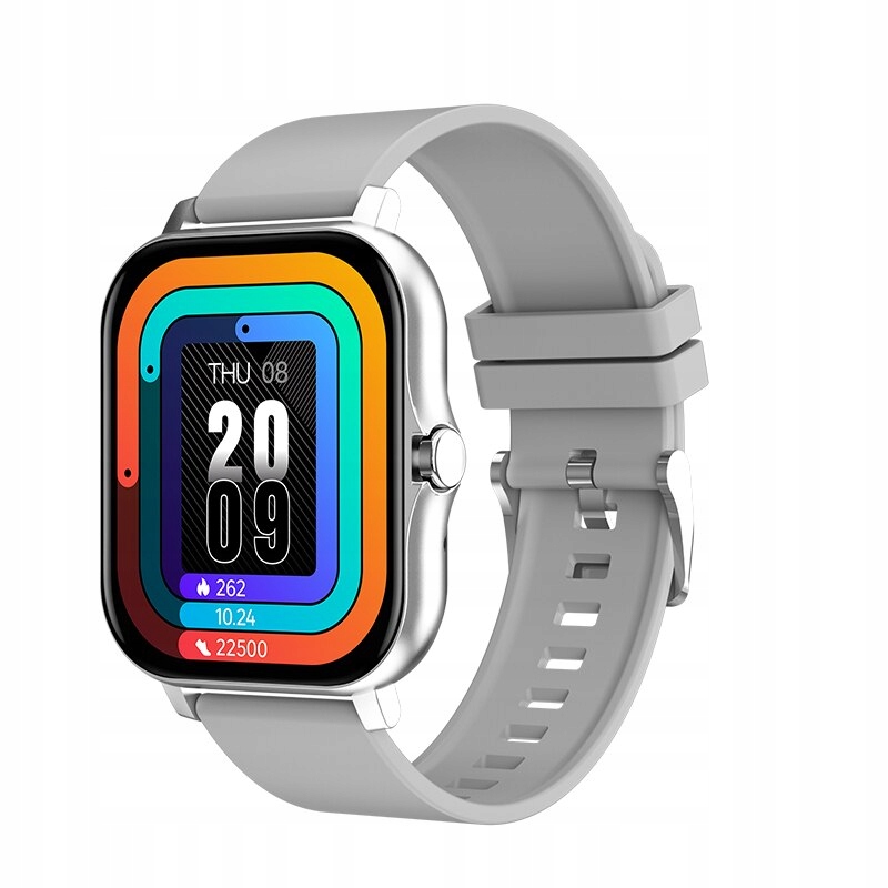 Unisex hodinky - Silikón Smartwatch Watch-Silver