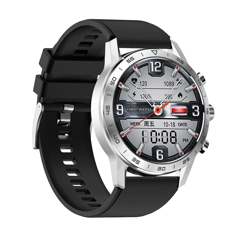 Unisex hodinky - Silikačný gél Smartwatch Stoha-Silver