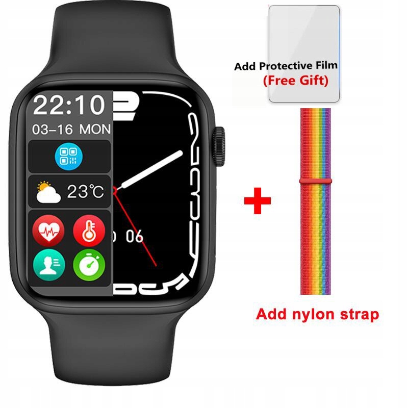 Unisex hodinky -  Smartwatch Watch-Slebro W27 max