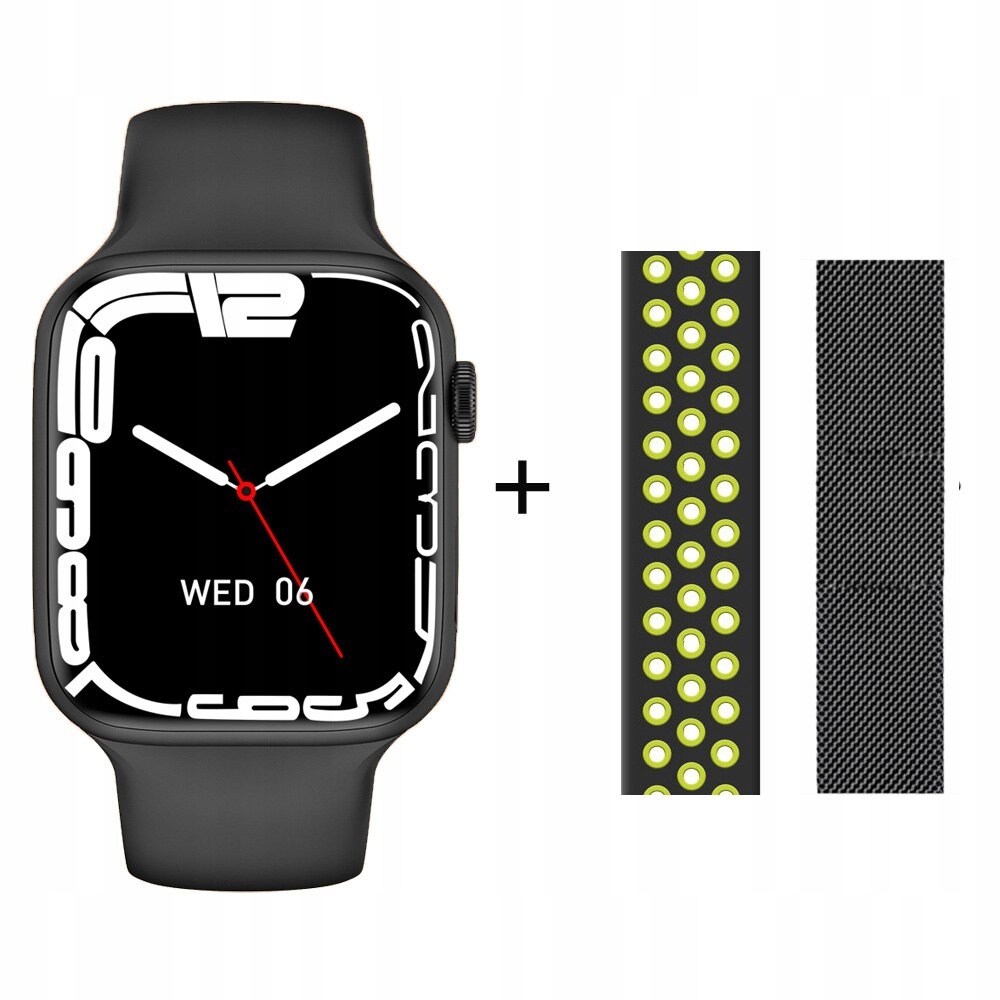 Unisex hodinky - Smartwatch Watch-Slebro W27 Pro 45 mm