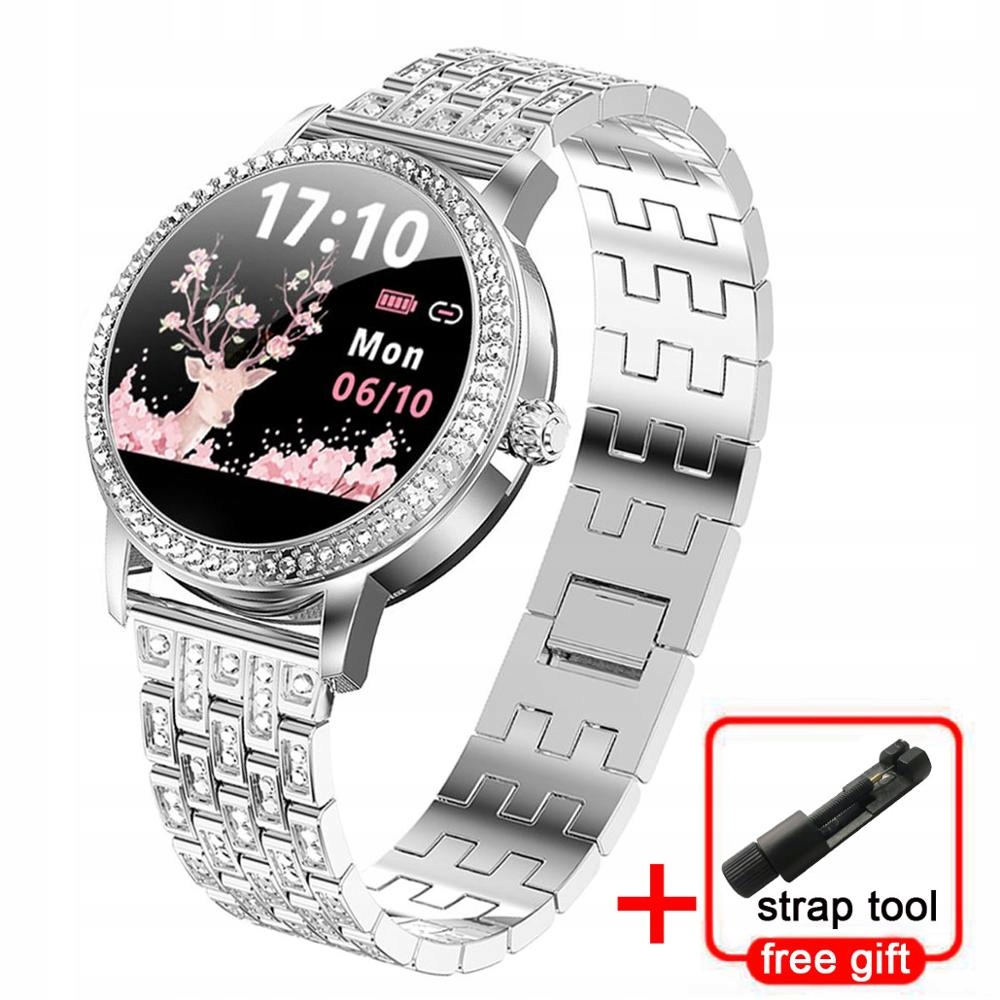 Unisex hodinky - Smartwatch Watch-Srebro2 s maloobchodnou skrinkou
