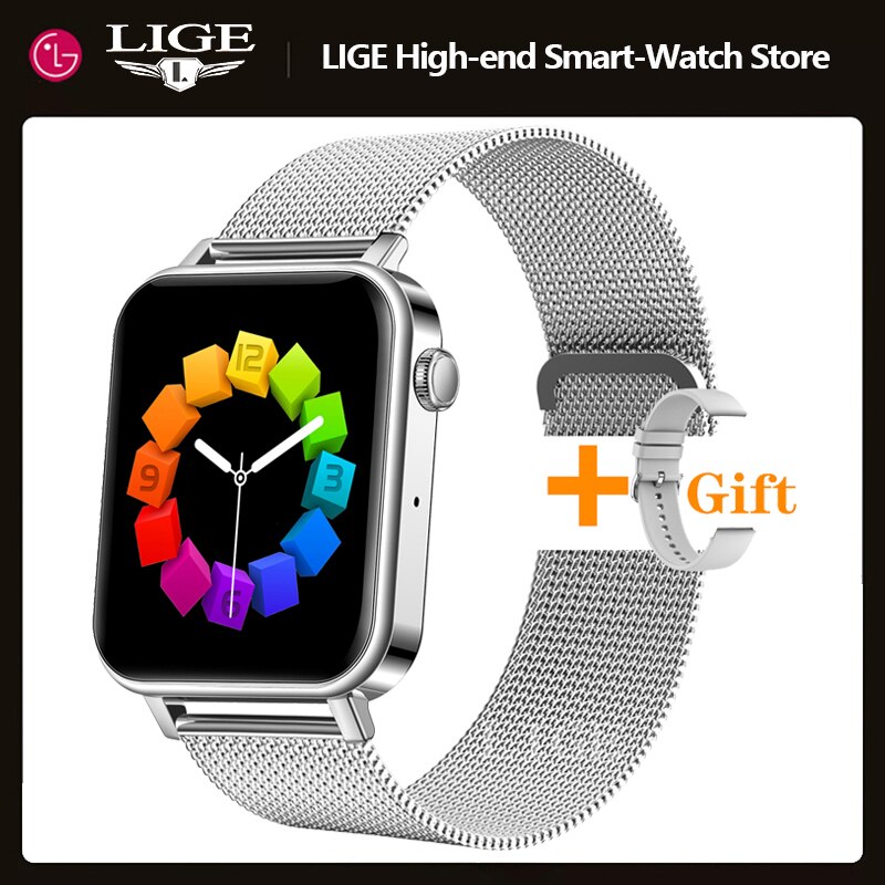 Unisex hodinky - Smartwatch Watch-Gray ôt popruh