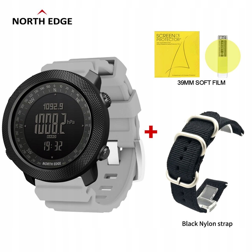 Unisex hodinky - Smartwatch Watch-Gray Silikone Gift