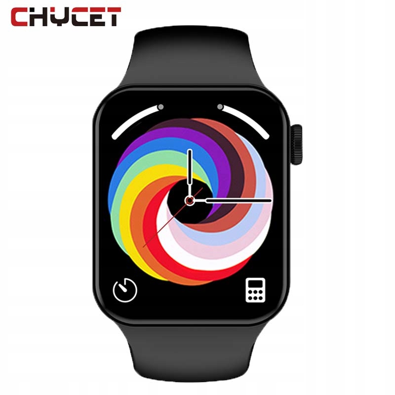 Unisex hodinky - Smartwatch Watch-T100 plus čierna