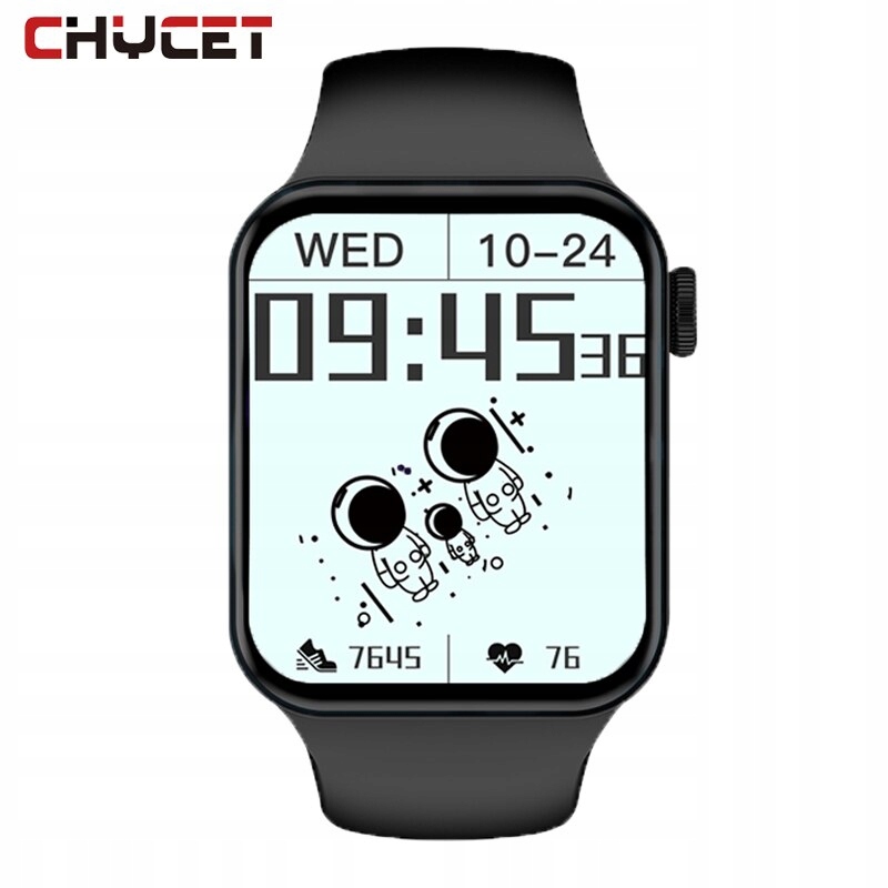 Unisex hodinky - Smartwatch Watch-T100Plus Black