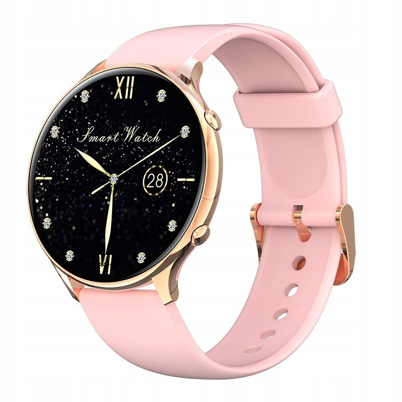 Unisex hodinky - Smartwatch Watch-Silikone Pink
