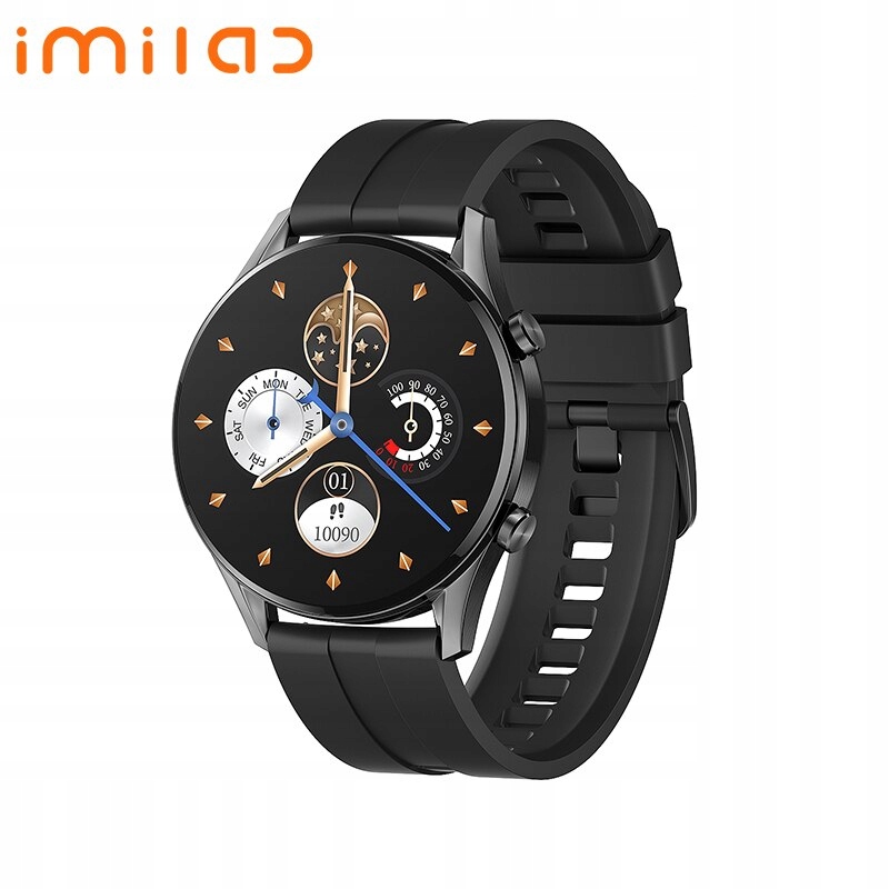 Unisex hodinky - Smartwatch Watch-W12 Black