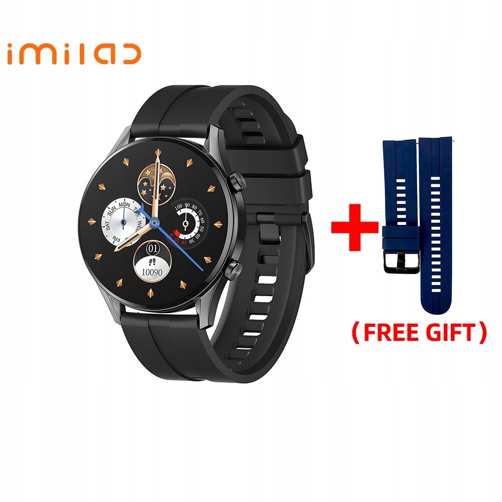 Unisex hodinky - Smartwatch Watch-W12 Black Pridať darček