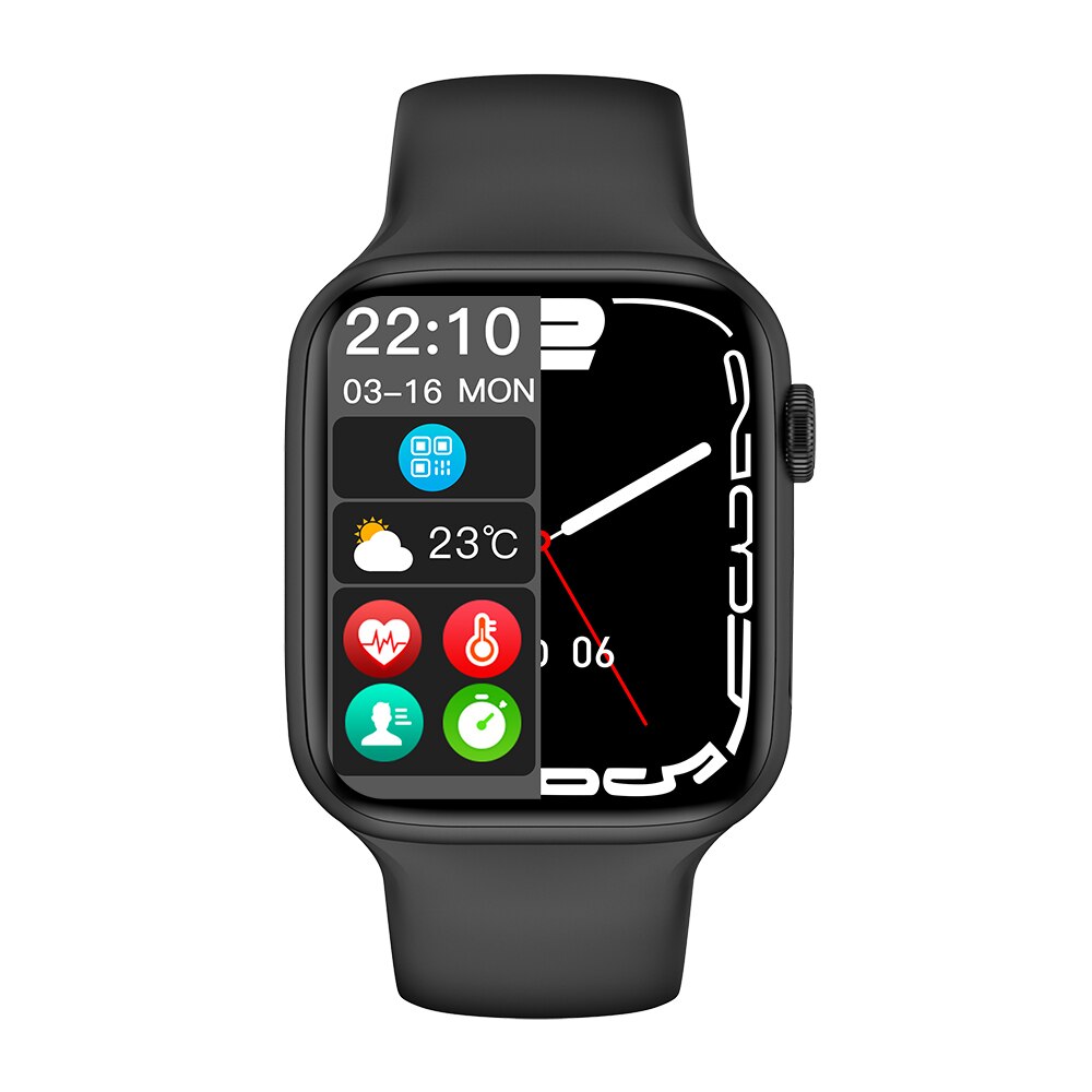Unisex hodinky - Smartwatch Watch-W27a Black