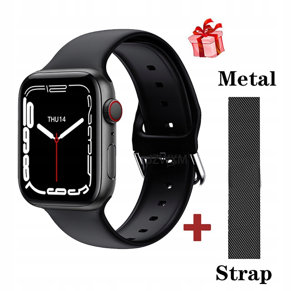 Unisex hodinky - Smartwatch Watch-W27B Black Pridať BKN