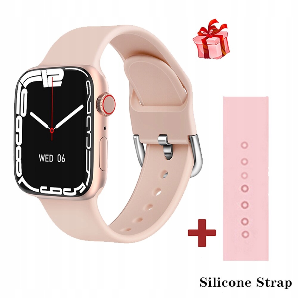 Unisex hodinky - Smartwatch Watch-W27B Pink Pridať PIS