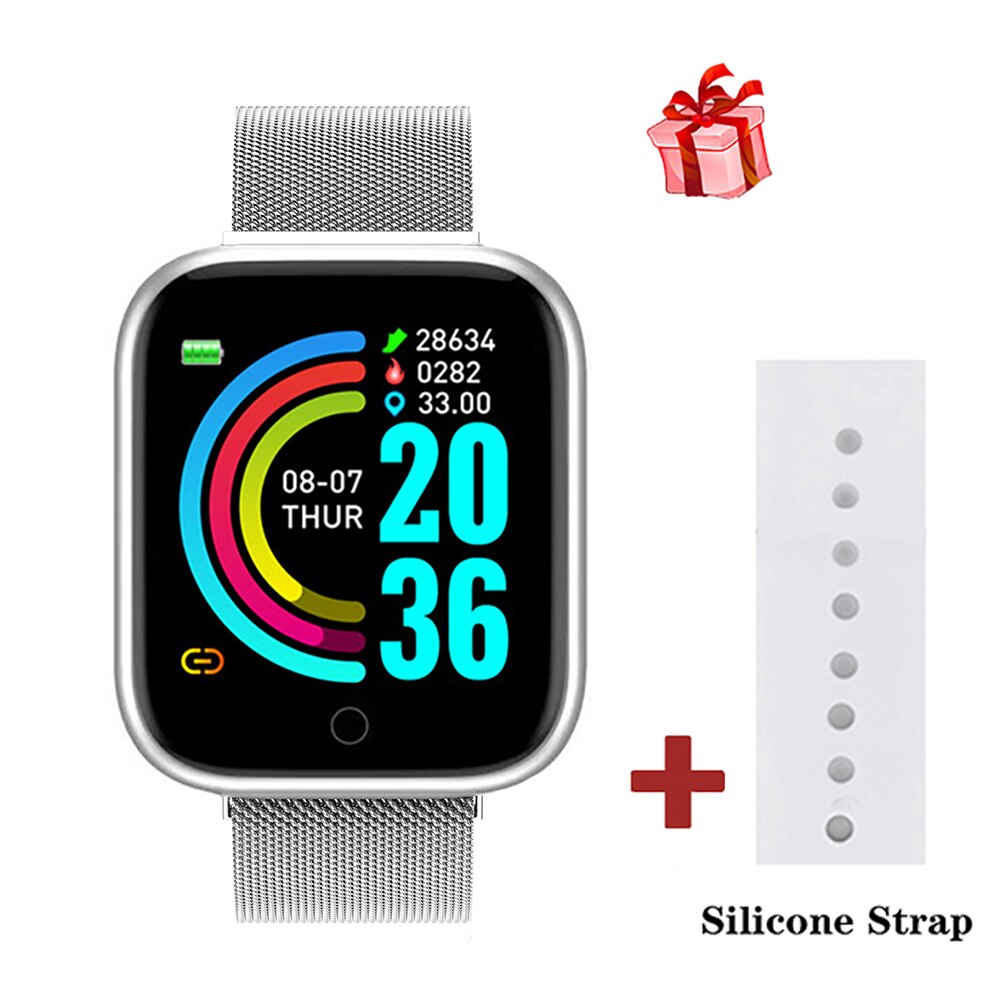 Unisex hodinky - Smartwatch Watch-Wh Steel kňučanie