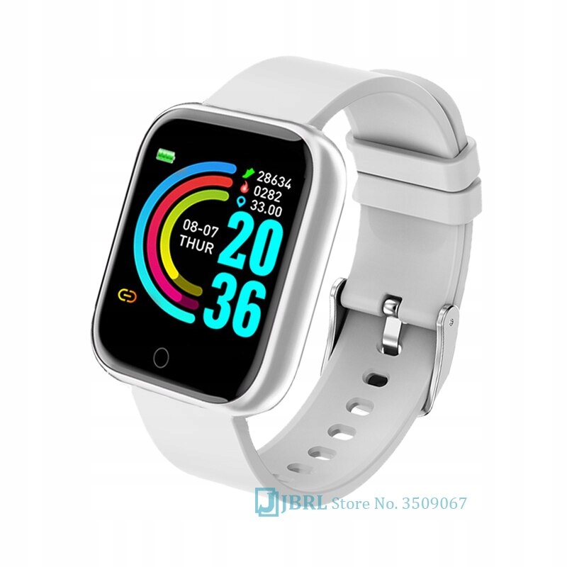 Unisex hodinky - Smartwatch Watch-X1 White s darčekovou krabicou