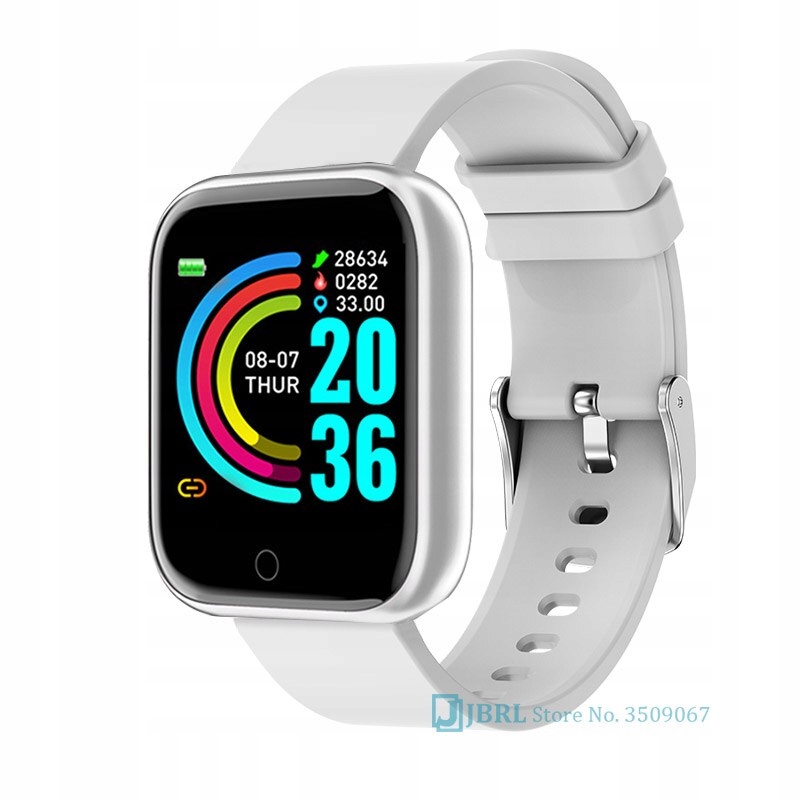 Unisex hodinky - Smartwatch Watch-X1 biela