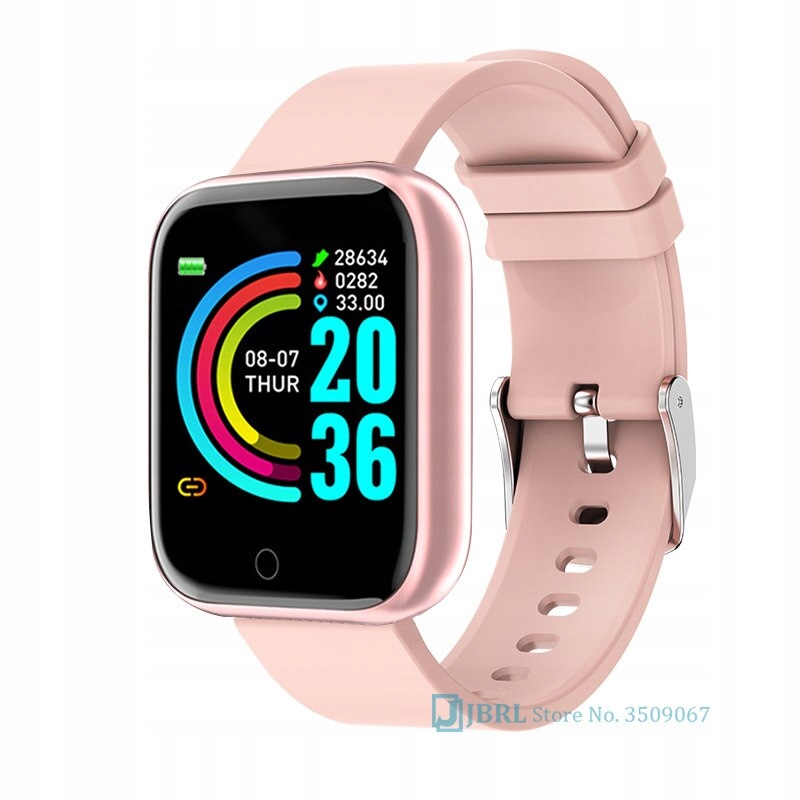 Unisex hodinky - Smartwatch Watch-X1 Pink