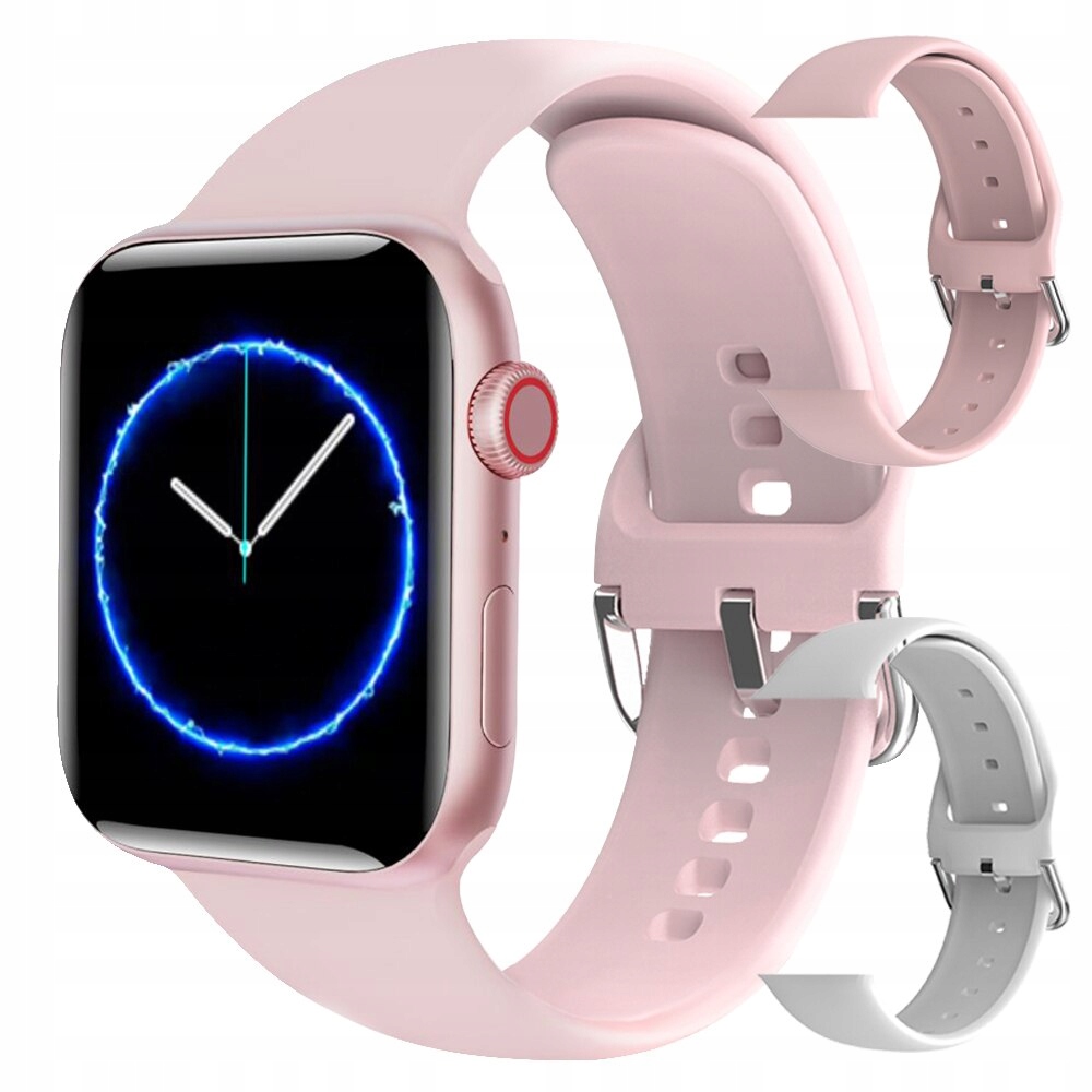 Unisex hodinky - Smartwatch Watch-Pink set 3 44 mm