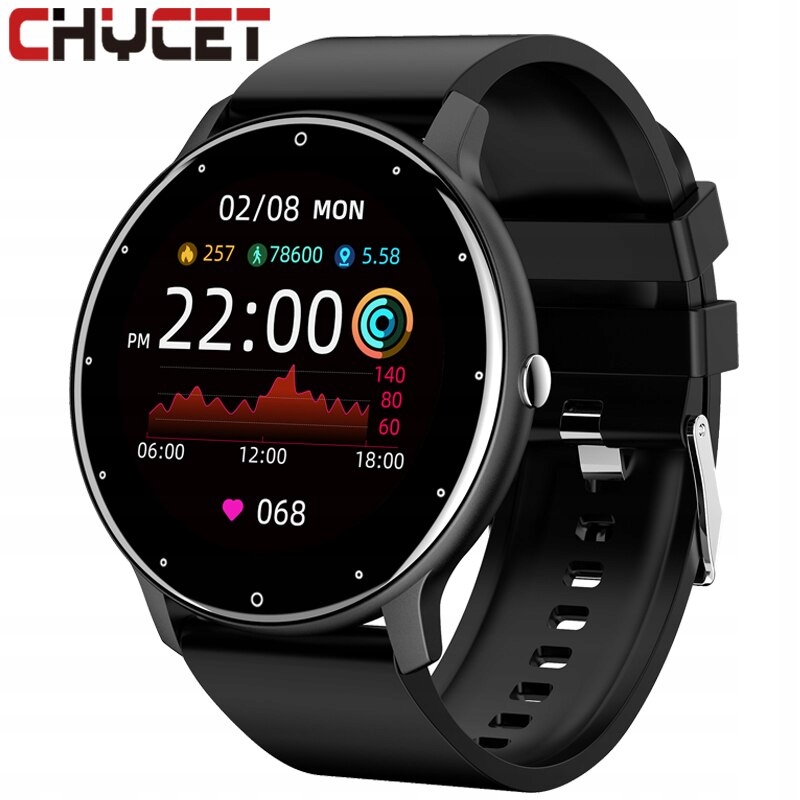 Unisex hodinky - Smartwatch Watch-Zl02 Black