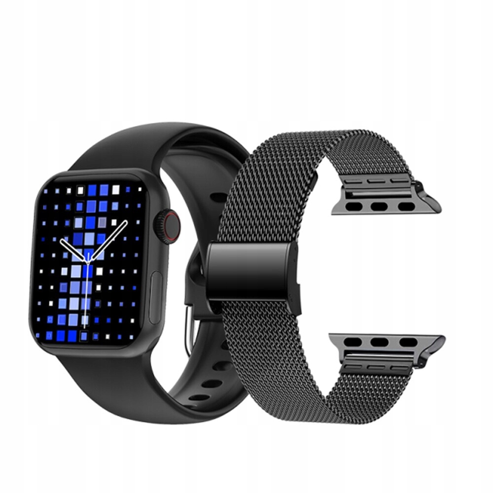 Unisex hodinky - Smartwatch hodinky-oceľový pás
