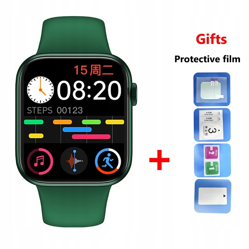 Unisex hodinky - Smartwatch Green