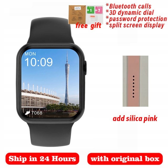 Unisex hodinky - Smartwatch Watch-Gold DT100 Plus