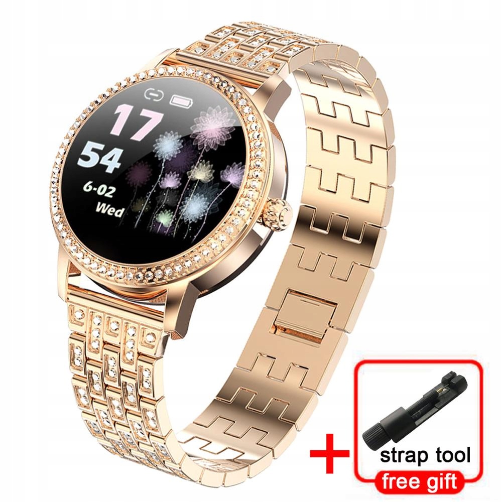 Unisex hodinky - Smartwatch Watch-Zloto2 s maloobchodnou skrinkou