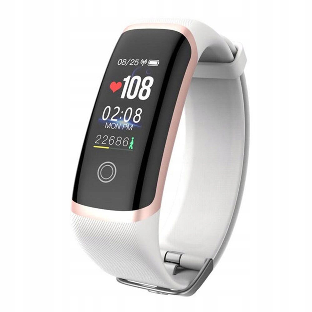 Unisex hodinky - Smartwatch Watch-Gold biela