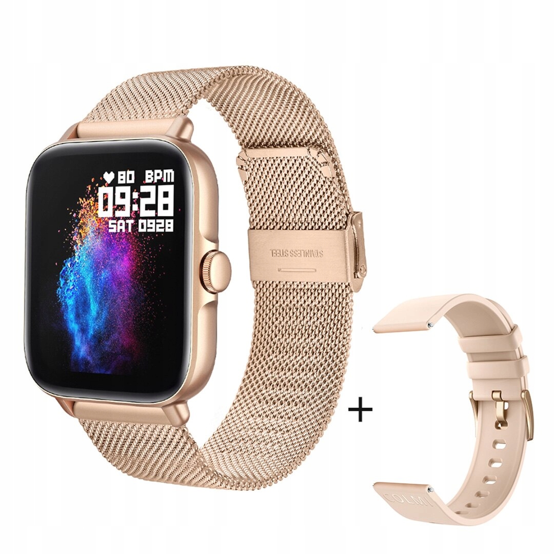 Unisex hodinky - Smartwatch Watch-Gold Metal Strap