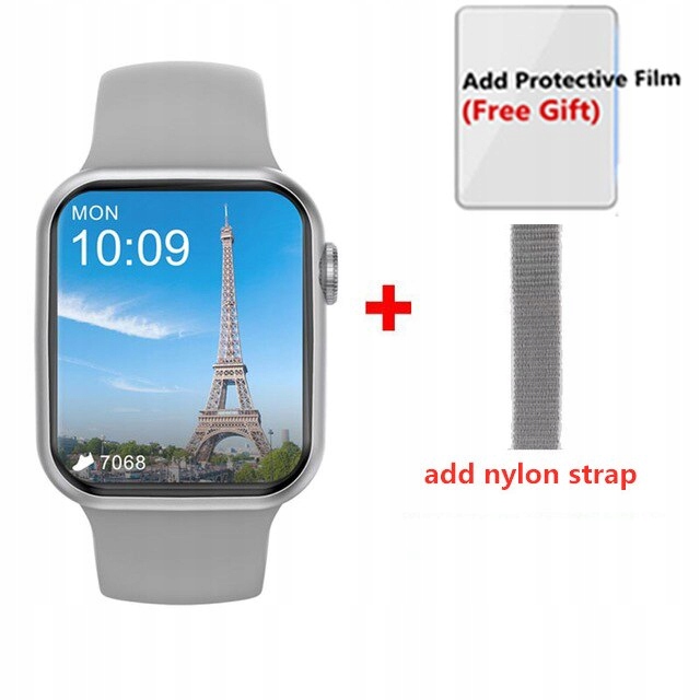 Unisex hodinky -  Smartwatch Watch-žltá 44 mm