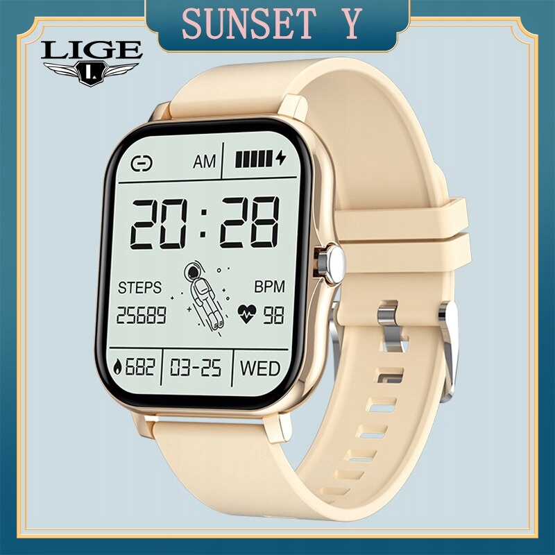 Unisex hodinky - Smartwatch Watch-Yellow Sunset
