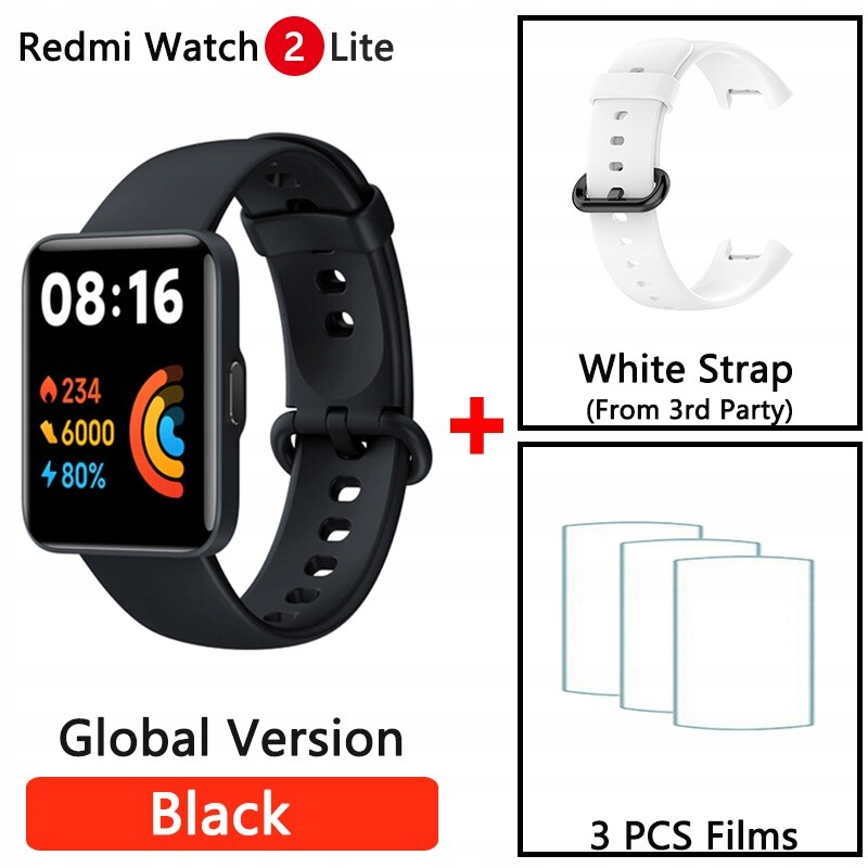 Unisex hodinky - Smartwatch Watch-Ad White Starp N Videá
