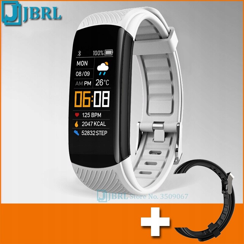 Unisex hodinky - Smartwatch Watch-White Pridajte remienok