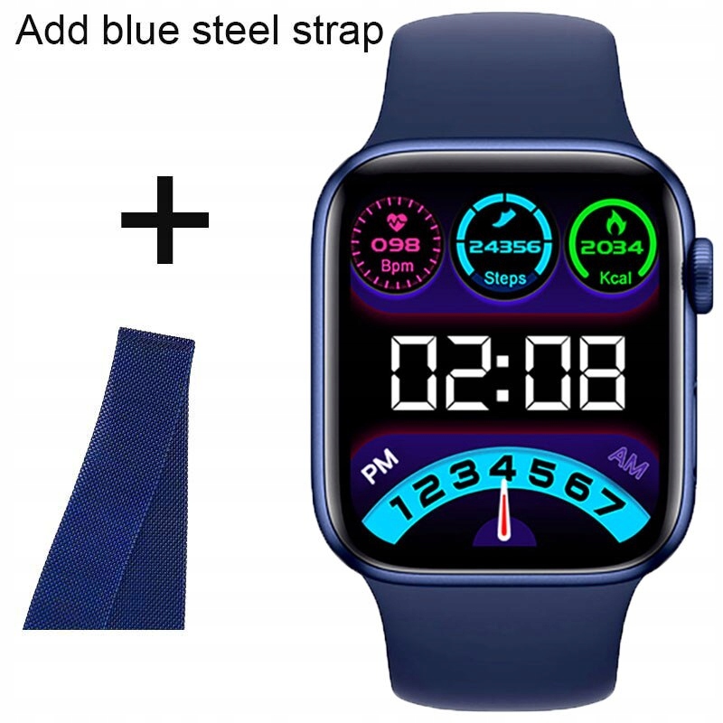 Unisex hodinky -  Smartwatch Watch-Buy-add-to-get s oceľou