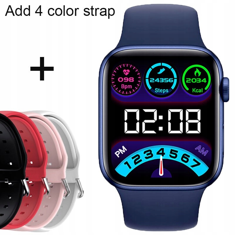 Unisex hodinky - Smartwatch Watch-Black Dodaj-Pk-BK-We-RD