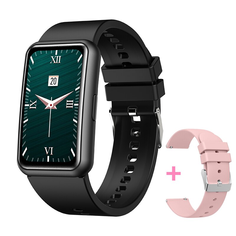 Unisex hodinky - Smartwatch Watch-čierno béžový oxid kremičitý 1
