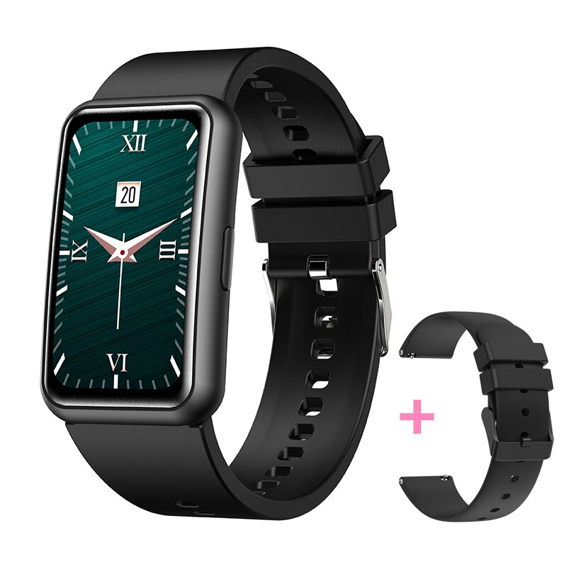 Unisex hodinky - Smartwatch Watch-Black čierny oxid kremičitý