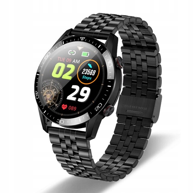 Unisex hodinky - Smartwatch Watch-čierna oceľ 5 Zhu