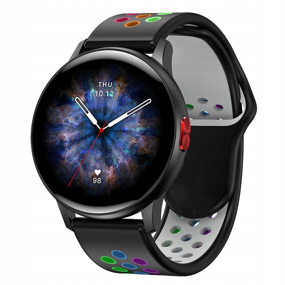 Unisex hodinky -  Smartwatch Watch-čierna dúha