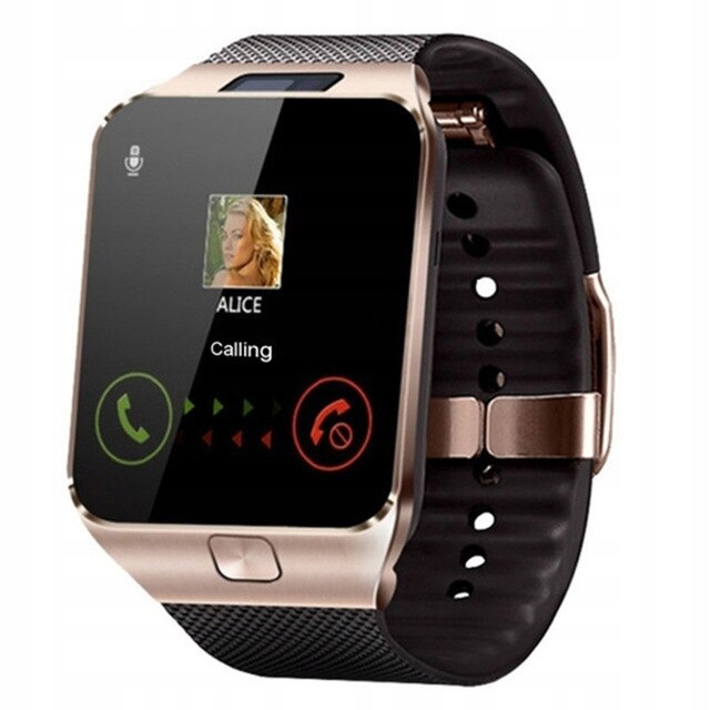 Unisex hodinky - Smartwatch Watch-čierne ružové zlato