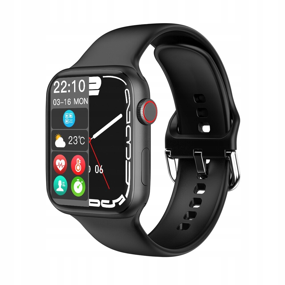 Unisex hodinky - Smartwatch Watch-Black W27 Pro 45 mm