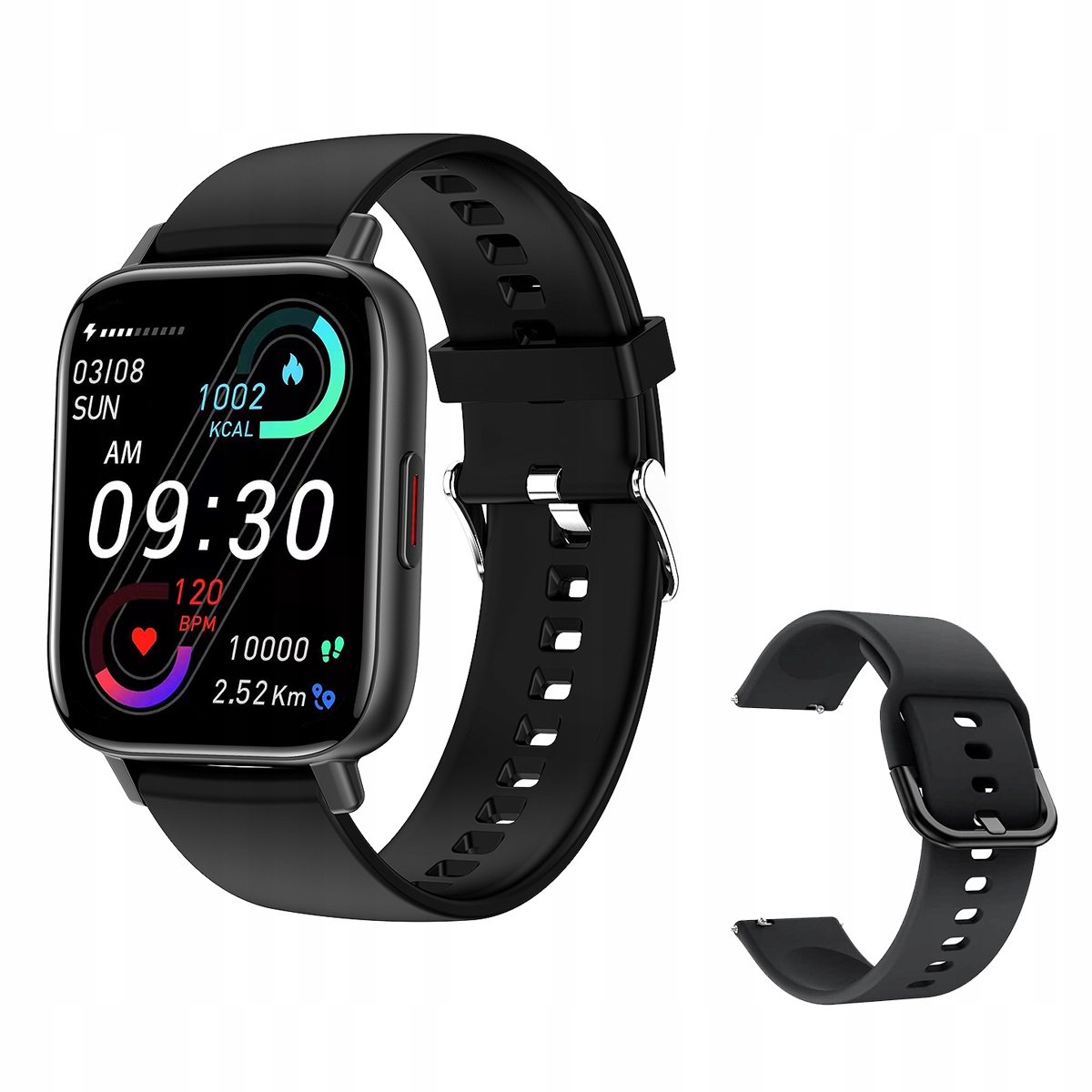 Unisex hodinky - Smartwatch Watch-Black Pridať BKS