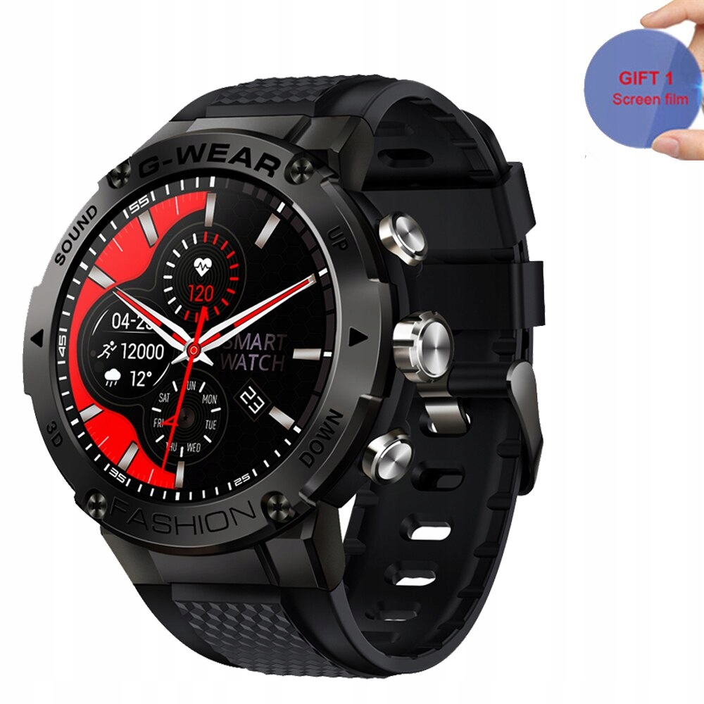 Unisex hodinky - Smartwatch Watch-Black s originálnym boxom