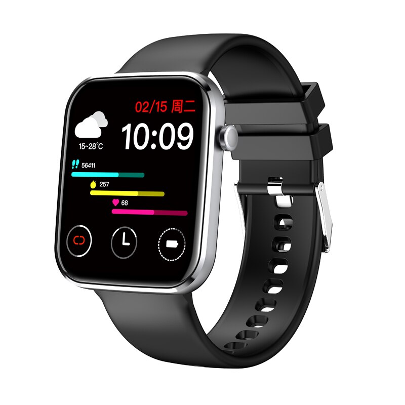 Unisex hodinky - Smartwatch Watch-Black 1 hodinky