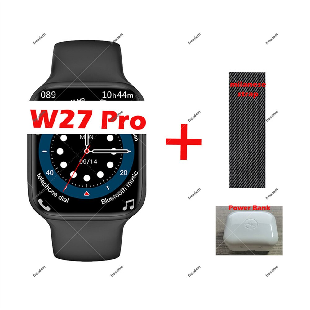 Unisex hodinky - Smartwatch Watch-Black 4